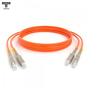 SC-SC OM2 duplex 50/125 оранжевый