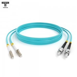LC-ST OM3 duplex 50/125 аква
