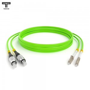 Оптические шнуры 50/125 мкм OM5 многомодовые лайм LG