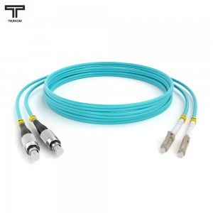 FC-LC OM3 duplex 50/125 аква