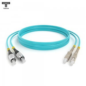 FC-ST OM3 duplex 50/125 аква