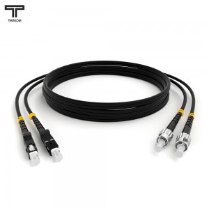 SC-ST OM4 duplex 50/125 черный