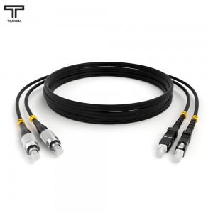 FC-SC OM4 duplex 50/125 черный