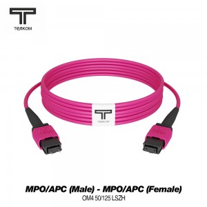 MPO(m)-MPO(f) тип B 50/125 OM4