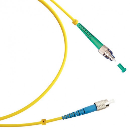 Cabeus FOP(s)-9-FC/APC-FC/UPC-3m Шнур оптический simplex FC/APC-FC/UPC 9/125 sm 3м LSZH
