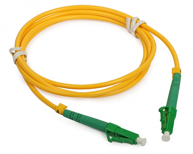 Cabeus FOP(s)-9-LC/APC-LC/APC-7m Шнур оптический simplex LC/APC-LC/APC 9/125 sm 7м LSZH