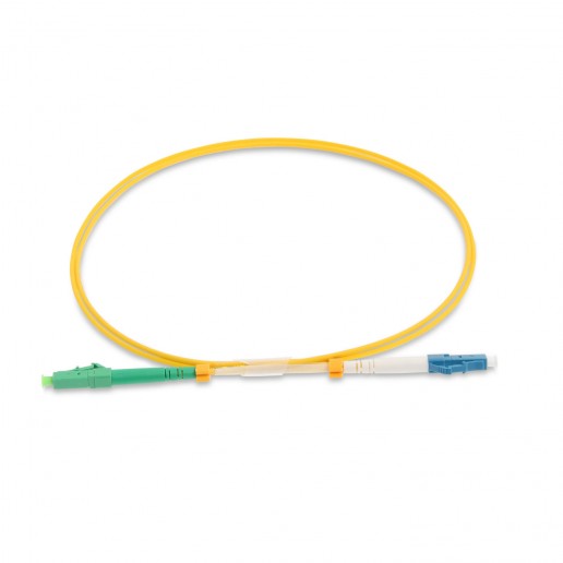 Cabeus FOP(s)-9-LC/APC-LC/UPC-3m Шнур оптический simplex LC/APC-LC/UPC 9/125 sm 3м LSZH