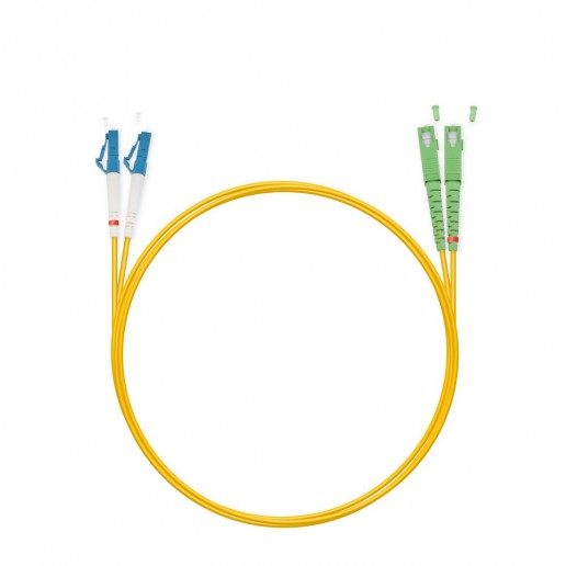Cabeus FOP(d)-9-SC/APC-LC/UPC-20m Шнур оптический duplex SC/APC-LC/UPC 9/125 sm 20м LSZH