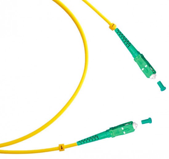 Cabeus FOP(s)-9-SC/APC-SC/APC-10m Шнур оптический simplex SC/APC-SC/APC 9/125 sm 10м LSZH