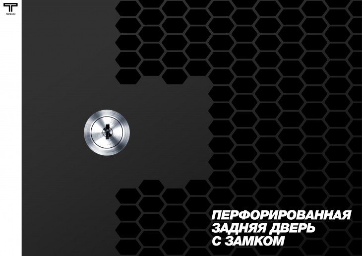 ТЕЛКОМ TLN-12.6.6-ПП.9005МА Шкаф напольный 12U 600x600x623мм (ШхГхВ) телекоммуникационный 19", передняя дверь перфорированная - задняя дверь перфорированная, цвет черный (RAL9005МА) (4 места)