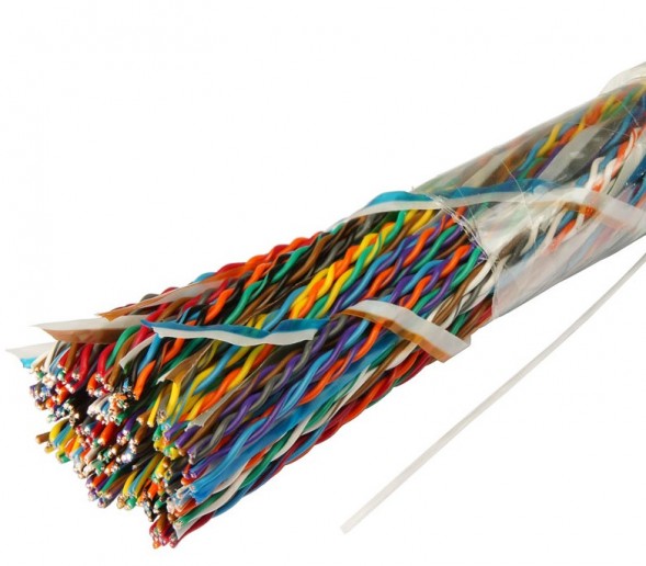 Cabeus UTP-100P-Cat.5-IN-LSZH Кабель витая пара UTP (U/UTP), категория 5, 100 пар (24 AWG), одножильный (solid), LSZH, нг(А)-HF