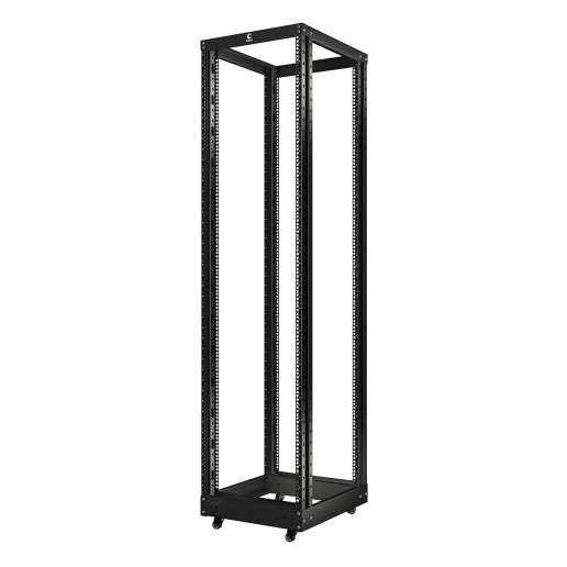 Cabeus RA-32U-1000-BK Открытая стойка 19", 32U, двухрамная, усиленная, цвет черный