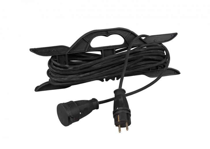 Cabeus EC-F-3.5-FR-G-10-IP44 Удлинитель силовой КГ 3500 Вт на рамке 10м (c/з)