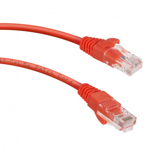 Cabeus PC-UTP-RJ45-Cat.5e-0.5m-RD Патч-корд U/UTP, категория 5е, 2xRJ45/8p8c, неэкранированный, красный, PVC, 0.5м