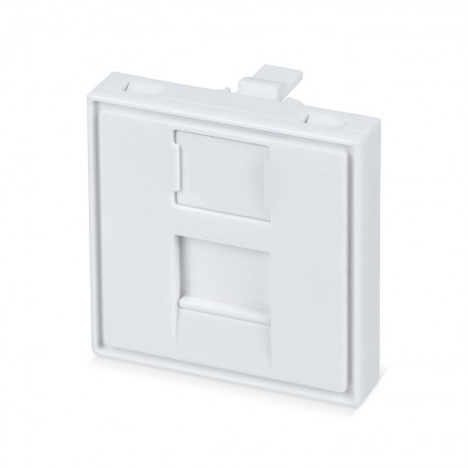 Cabeus FP-45-1M Вставка 45x45 (Mosaic) для 1 модуля формата Keystone Jack