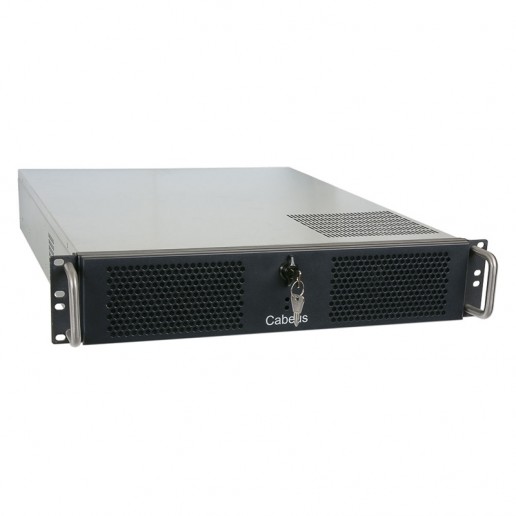 Cabeus CL-N239D Корпус cерверный 19" 2U, RM (ДxШxВ)мм: 550x430x88.8, 2x5.25"+5x3.5"HDD, без блока питания