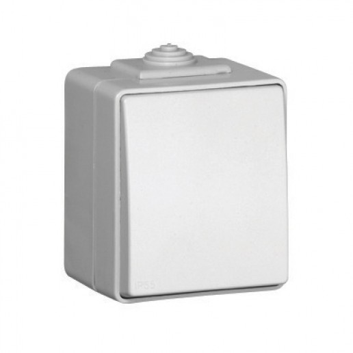 Efapel 48151 CBR Кнопка, белая, Серия 48 WATERPROOF (IP 65) влагозащищенная