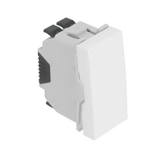 Efapel 45020 SBR Двухполюсный выключатель 22,5х45, белый