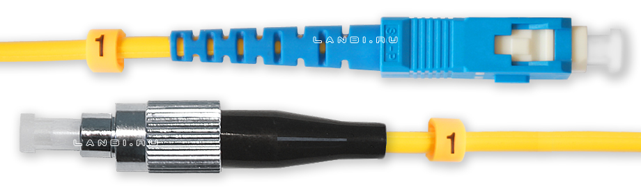 Оптический шнур, патч корд SC/UPC-FC/UPC 9/125 simplex SM одномод