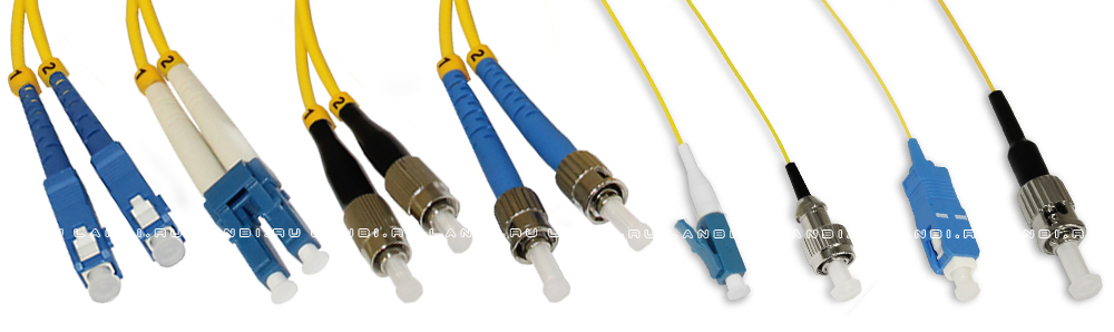 Оптические шнуры патч корды 9/125 duplex одномодовые SM (UPC)