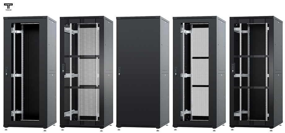 42u 800х1000 Телекоммуникационные напольные шкафы Телком глубиной 1000мм 42U (Россия)