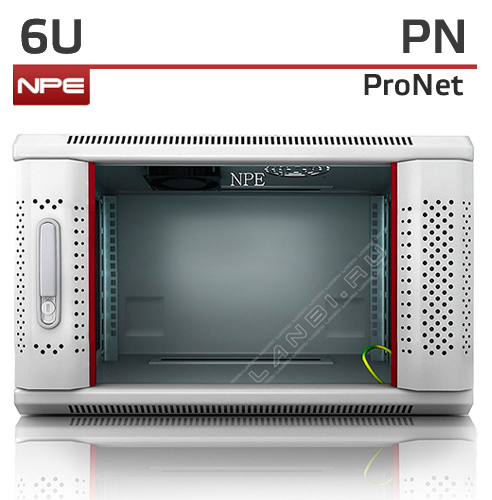 Шкаф 6U настенный 19" NPE серии ProNet